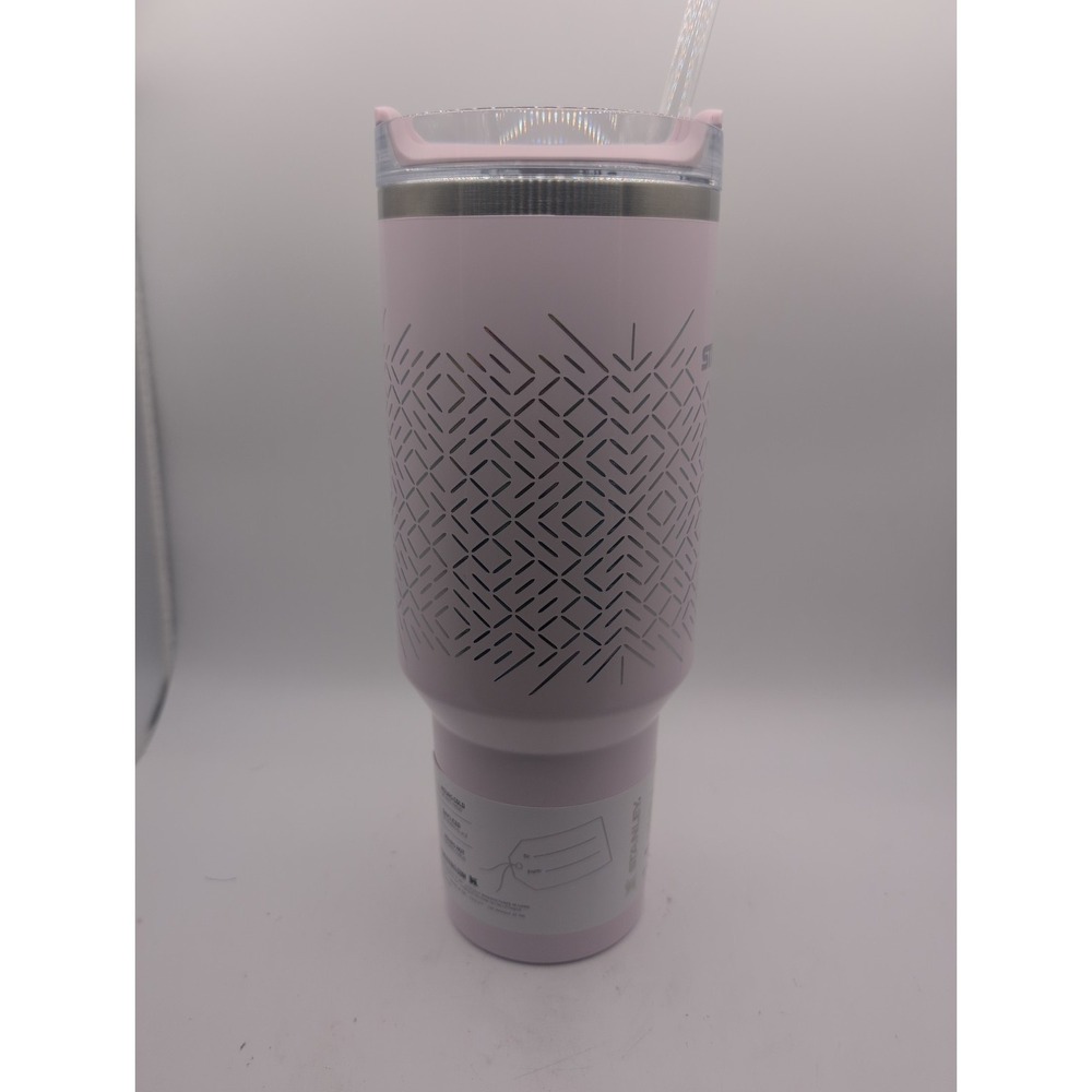 Stanley 40oz Pink Icicle Gloss Winter Wonderland Sparkle NEW - Picture 4 of 8